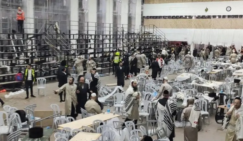 عشرات الإصابات بانهيار مدرج في كنيس يهودي بالقدس